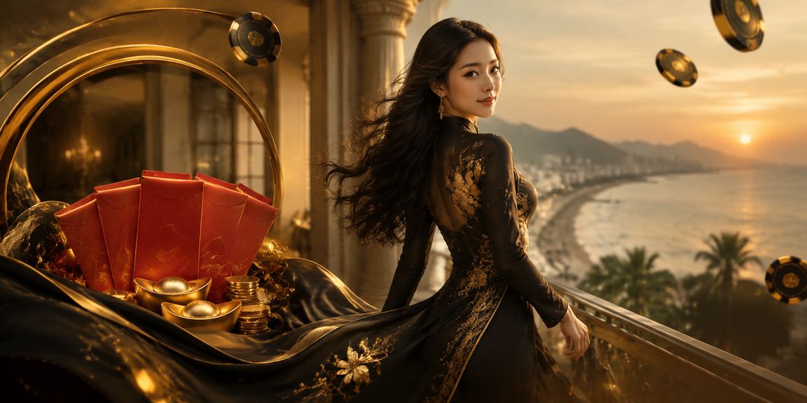 Hình ảnh lễ hội Tết tại Đà Nẵng với khách chơi giải trí